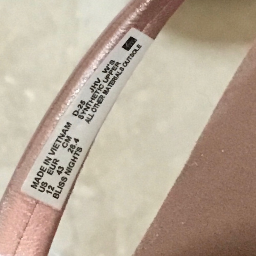 NEW Reef Bliss Nights Copper Flip Flop Sandals size 12 FLAW - Picture 7 of 8